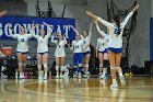 VB vs MHC  Wheaton Women's Volleyball vs Mount Holyoke College. - Photo by Keith Nordstrom : Wheaton, Volleyball, VB